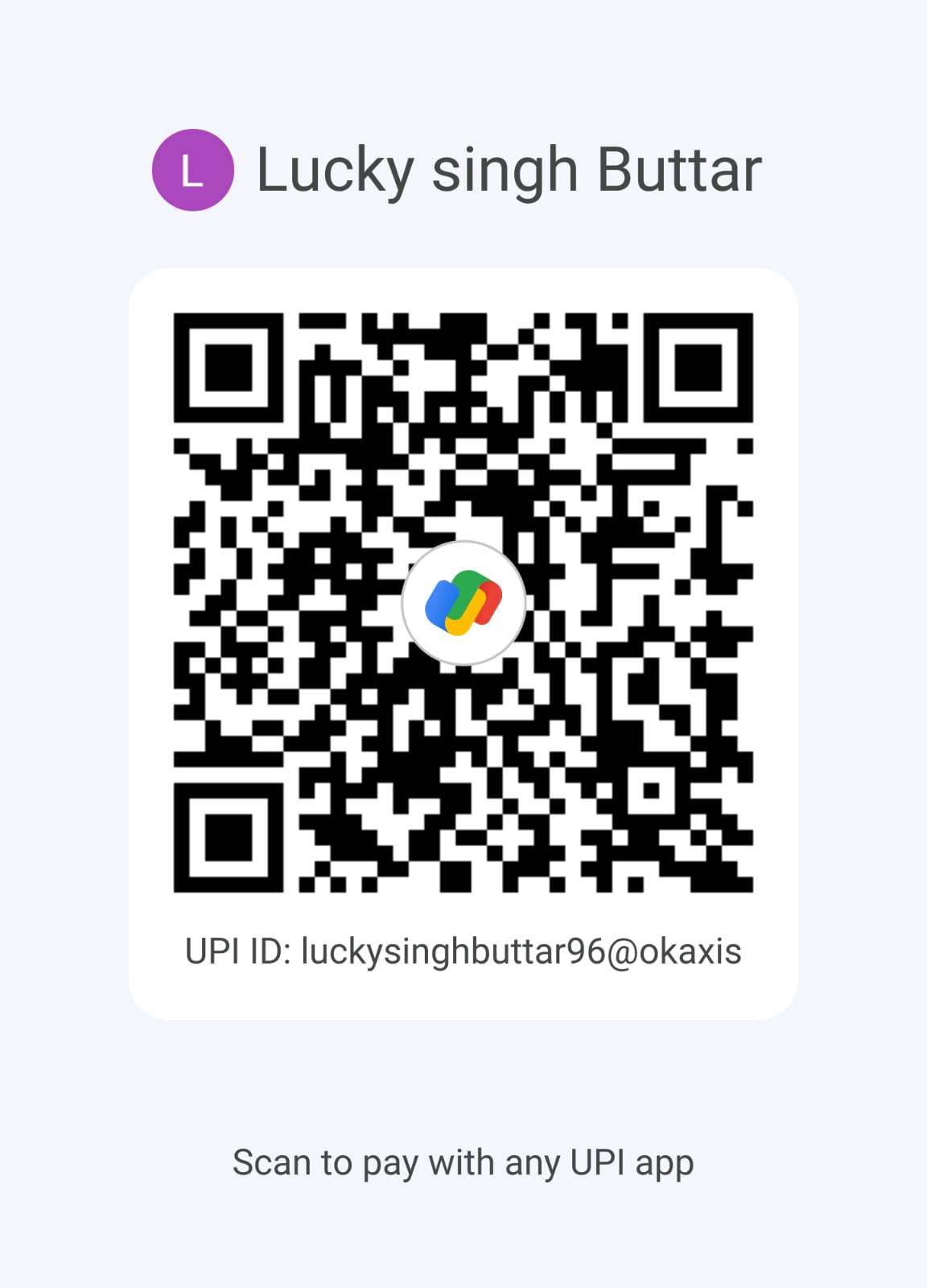 Scan to Pay UPI